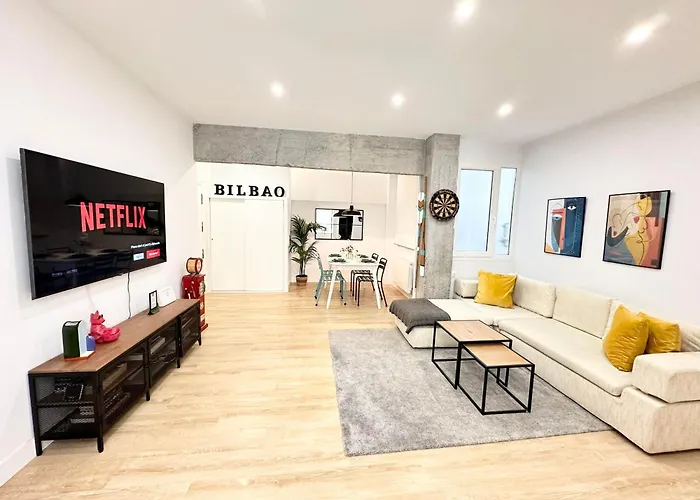 Апартаменты Guggenheim Center 115m 3 Hab 2 Banos Бильбао